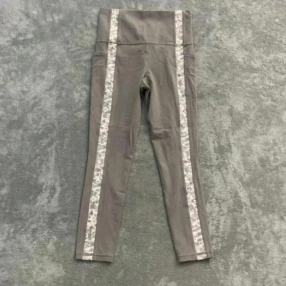 ATHLETA Salutation Stash Pocket II 7/8 Tight Womens Size Small Gray Athletic - Picture 1 of 9